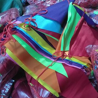 sỉ 100 cuộn cờ dây, cờ đuôi nheo, cờ tam giác trang trí