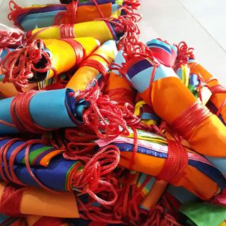 sỉ 100 cuộn cờ dây, cờ đuôi nheo, cờ tam giác trang trí