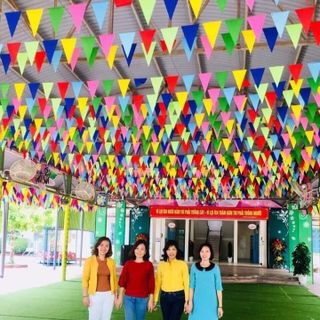 sỉ 100 cuộn cờ dây, cờ đuôi nheo, cờ tam giác trang trí