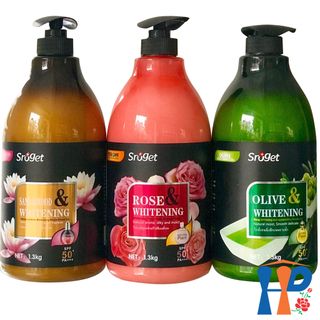 Sữa tắm trắng da Sroget 1300gr (Thái Lan)