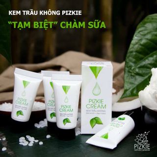 KEM TRẦU PIZKIE 30GR - TRỊ MỤN VIÊM DA VIÊM DA DỊ ỨNG VIÊM DA CƠ ĐỊA CHÀM SỮA