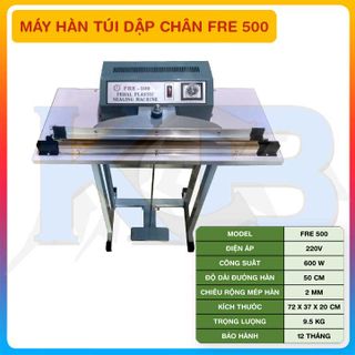 Máy Hàn Miệng Túi Dập Chân FRE500 giá sỉ