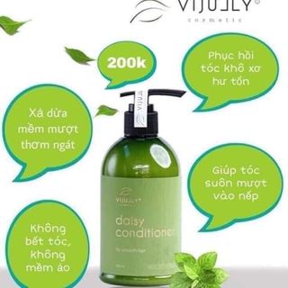 DẦU XẢ DỪA VIJULLY PHỤC HỒI TÓC HƯ TỔN-MỀM MƯỢT-ÓNG Ả