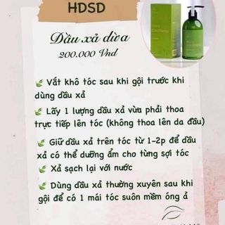 DẦU XẢ DỪA VIJULLY PHỤC HỒI TÓC HƯ TỔN-MỀM MƯỢT-ÓNG Ả