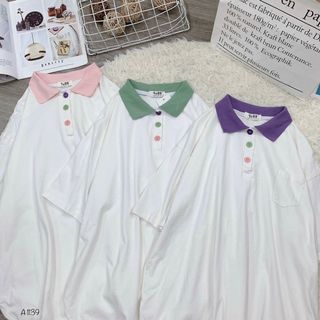 Áo po lo cổ phối màu cưng qá hà. giá sỉ