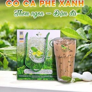 CÀ PHÊ XANH KHÁNG MỠ THIÊN NHIÊN VIỆT( HỘP 30 GÓI)