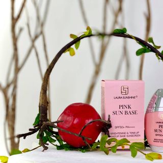 LAURA SUNSHINE PINK SUN BASE SPF 50+ PA++++ – KEM CHỐNG NẮNG KIÊM KEM LÓT NÂNG TONE DA