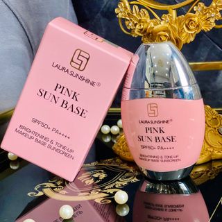 LAURA SUNSHINE PINK SUN BASE SPF 50+ PA++++ – KEM CHỐNG NẮNG KIÊM KEM LÓT NÂNG TONE DA