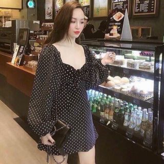ĐẦM BI ĐEN TAY PHỒNG