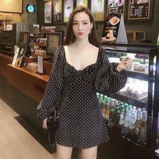 ĐẦM BI ĐEN TAY PHỒNG