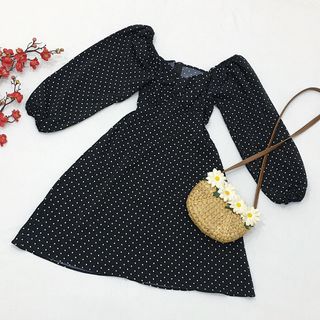 ĐẦM BI ĐEN TAY PHỒNG