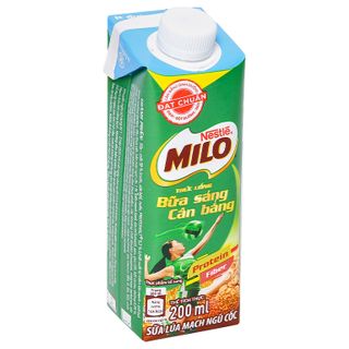 Sữa lúa mạch Milo hộp 200ml (thùng 24 hộp) giá sỉ