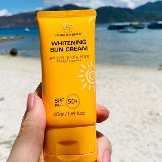 LAURA SUNSHINE WHITENING SUN CREAM SPF50+ PA++++ – KEM CHỐNG NẮNG MẶT