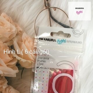 BÀN CHẢI KẼ RĂNG HÌNH CHỮ L ASAHI OKAMURA CHÍNH HÃNG