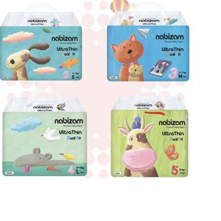 NABIZAM ULTRA THIN- TÃ BỈM THẤM HÚT SỐ 1 HÀN QUỐC