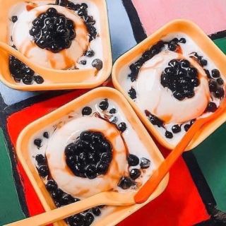 Set trà sữa trân châu Phúc long hiệu Goocha