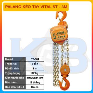 Palang kéo tay VITAL 5T-3M giá sỉ