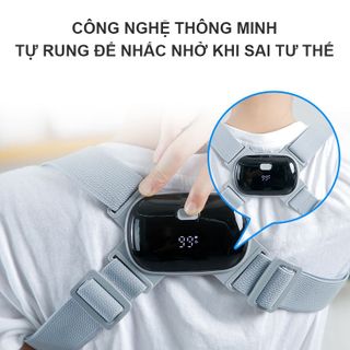 Đai chống gù lưng thông minh Smart Pose tự động nhắc nhở, điều chỉnh tư thế ngồi trị lưng tôm, cong vẹo cột sống,Đai lưng trị lưng tôm, cong vẹo cột sống, tự động điều chỉnh tư thế ngồi giá sỉ