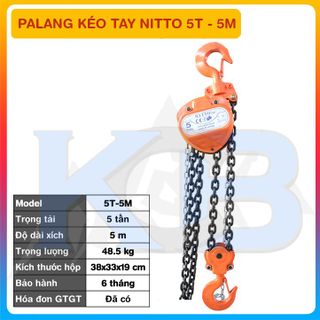 Palang kéo tay NITTO 5T-5M giá sỉ
