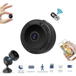 Camera Wifi Siêu Nhỏ A9S Full HD 1080P Xoay 360 Độ, Giám Sát An Ninh Gia Đình Xem Từ Xa Bằng Điện Thoại, Hồng Ngoại Quay Ban Đêm, Cảm Biến Chuyển Động Thông Minh Tiết Kiệm Bộ Nhớ, Dung Lượng Pin Lớn giá sỉ