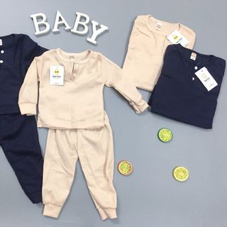 Bộ thu đông cho bé trai bé gái chất tổ ong loại 1, chuẩn hàng Quảng Châu cho bé từ sơ sinh đến 16kg| SALLY BABY giá sỉ