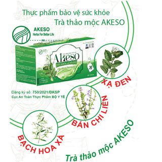 Trà thảo dược AKESO: Xạ Đen - Bán chi liên - Bạch hoa xà - Khắc tinh bệnh ung thư, tăng cường sức đề kháng, thải độc gan, thải độc cơ thể giá sỉ