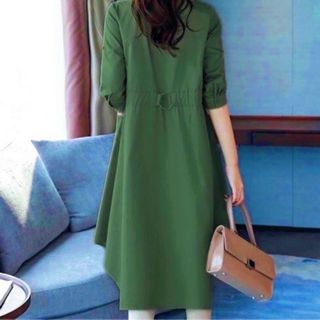ĐẦM SƠ MI RÊU LỆCH TÀ