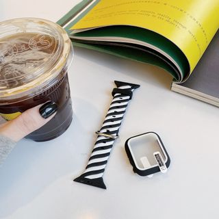 Bộ dây apple watch silicon viền xoắn cá tính cho bạn