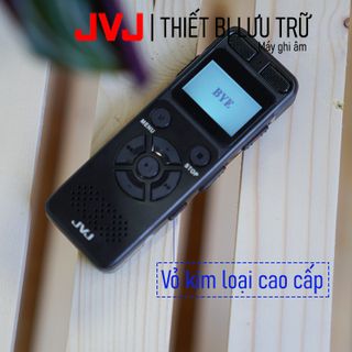 Máy ghi âm chuyên nghiệp JVJ J125 16Gb chất lượng cao chính hãng - Hỗ trợ ghi âm liên tục tới 72h lưu trữ hơn 4000 tệp