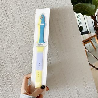 Dây apple watch silicon iwatch6/5/4/ màu loan cài bấm siêu cá tính ( hàng tận xưởng )