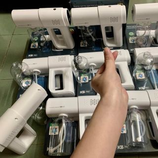 Súng phun khử khuẩn Nano K5 PRO, Máy xịt khử khuẩn cầm tay. Máy diệt khuẩn Nano thế hệ mới_Hàng cao cấp giá sỉ