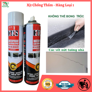 Bình Xịt Chống Thấm tường Keo chống dột sịt chống thấm nhà mái tôn bể nước Loại To 720ML
