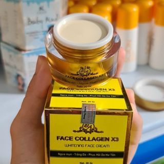 Serum collagen x3, kem face