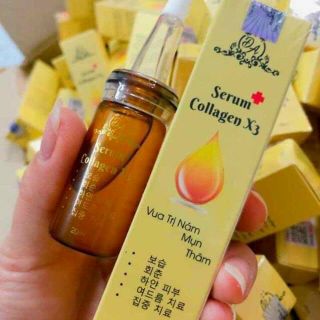 Serum collagen x3, kem face