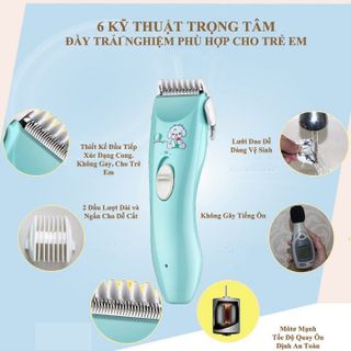 Tông Đơ Cắt Tóc Cho Bé TOIR 102 Hình Cún Con Đáng Yêu, Máy Êm,Dễ Sử Dụng giá sỉ