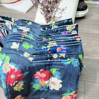 Khẩu trang vải che tai dày 3 lớp chống nắng thương hiệu Minh Anh