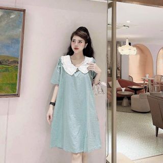 ĐẦM SUÔNG CỔ BÈO TRẮNG 2 MÀU