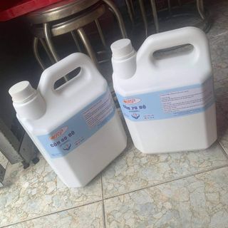 Giá sỉ - bao thị trường Cồn sát khuẩn tay 70 độ, can 5 Lít.
