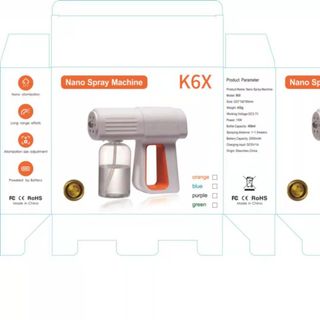 Nano Spray Machine K6X Hàng Chính Hãng ( Chú thích: dùng cồn 70 đến 90 độ)