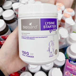 Bột Lysine tăng chiều cao cho bé Bio Island Úc giá sỉ