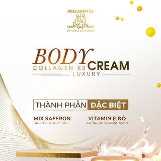 Kem BODY X3 COLAGEN LUXURY giá sỉ