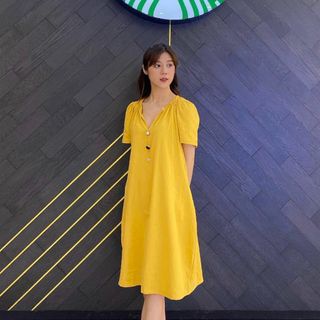 ĐẦM SUÔNG VÀNG CỔ THUN
