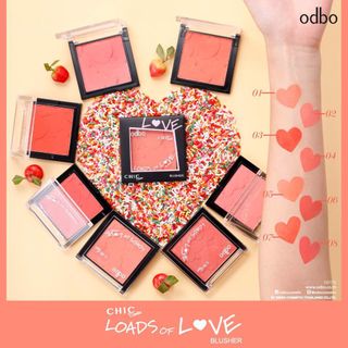 Phấn Má Hồng Odbo Loads Of Love chính hãng Thái
