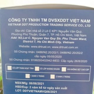 Khẩu trang y tế, giấy kk 4 lớp