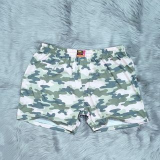 Quần đùi ngủ nam thun cotton co giãn mặc cực mát