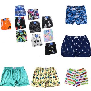 Quần đùi ngủ nam thun cotton co giãn mặc cực mát