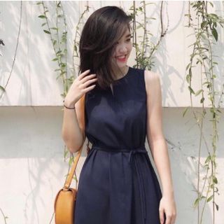 ĐẦM SUÔNG LỆCH TÀ 2 MÀU