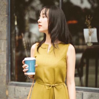 ĐẦM SUÔNG LỆCH TÀ 2 MÀU