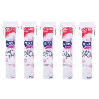 Bông Tẩy Trang Aura Beauty Cotton Pads 150 Miếng