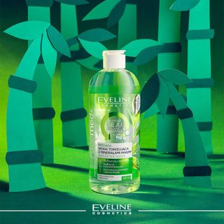 [ Mua 2 tặng 1 ] Nước hoa hồng kiềm dầu Eveline Facemed 400ml ( hàng Balan)